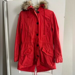 Gap Drawstring Parka Jacket